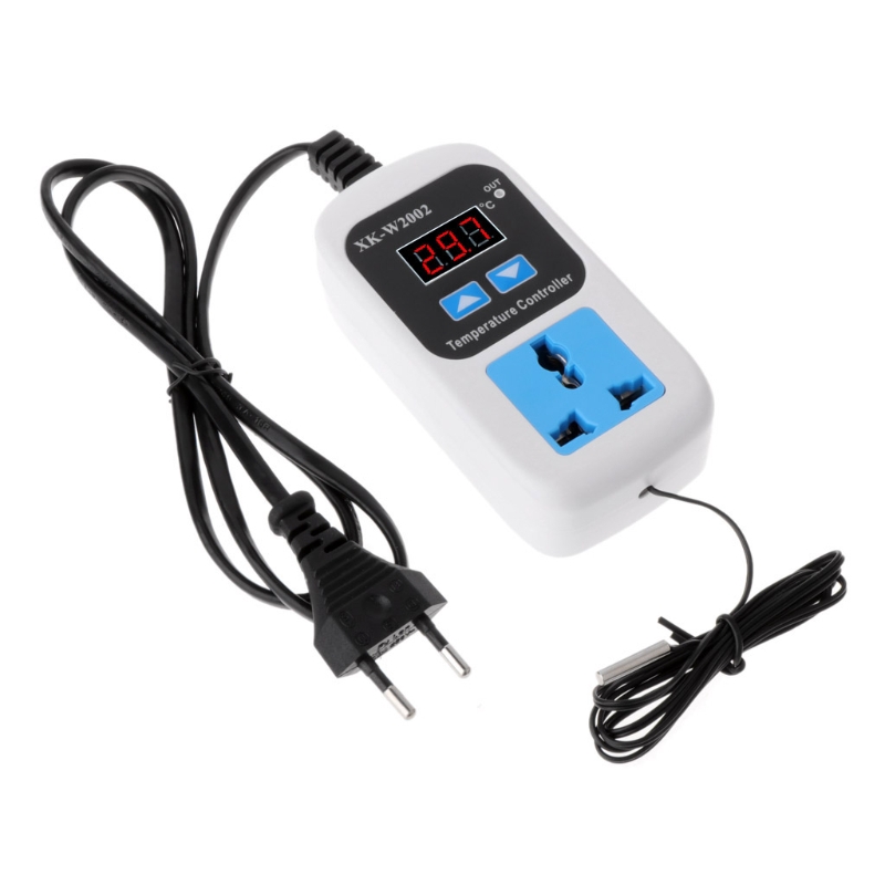 Bộ điều chỉnh nhiệt kỹ thuật số -50 ~ 110C công tắc điều khiển AC 110-220V kèm cảm biến NTC