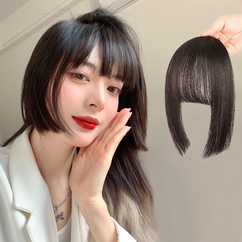 Tóc Mái Ngang Giả Thời Trang Cho Nữ