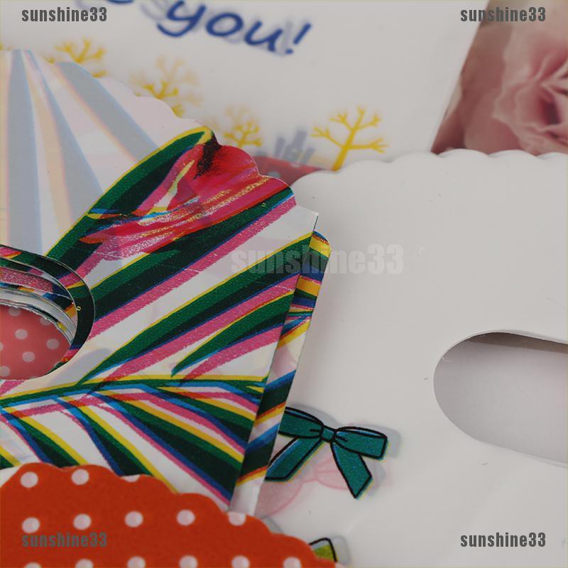 50 Túi Nhựa In Chữ Thank You 9x15cm