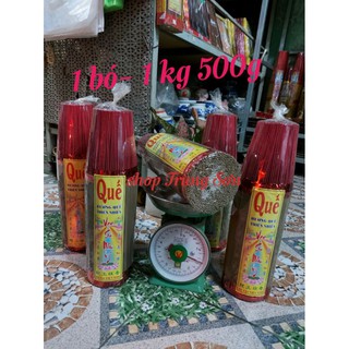 Nhang hương quế thơm tự nhiên 4 tấc theo bó 1300gr