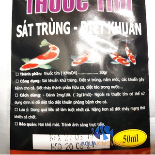 Thuốc tím TN Sát trùng – Diệt khuẩn