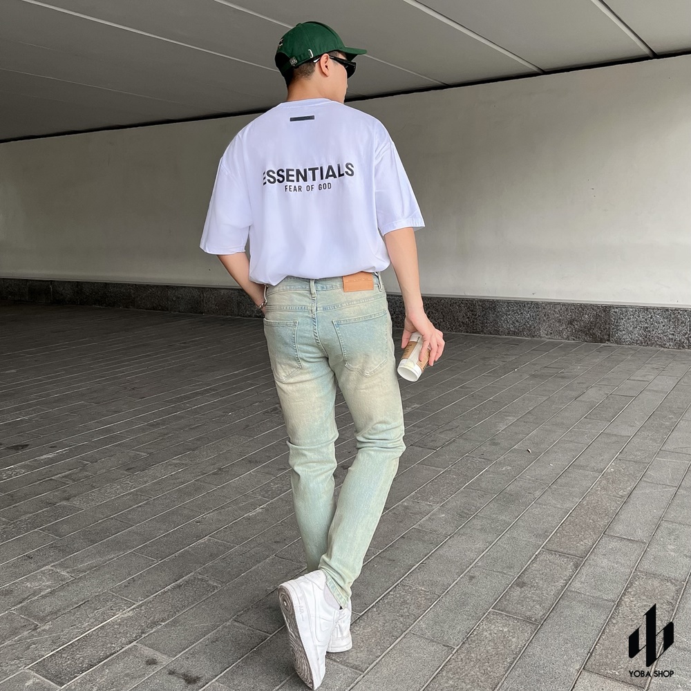 {FREESHIP + VOUCHER 20K} QUẦN JEANS NAM FORM SLIMFIT MÀU DIRTY WASH VẢI DÀY XỊN MỊN (ẢNH THẬT 100% BAO ĐỔI TRẢ)088