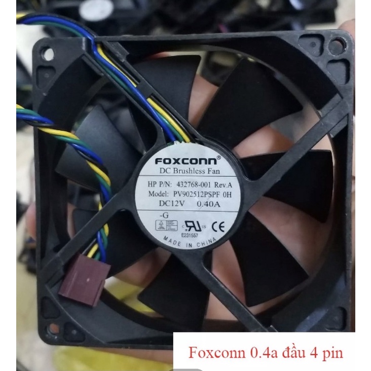 Quạt Tản Nhiệt Máy Đào 9cm 0.4a- Mạnh, Không ồn