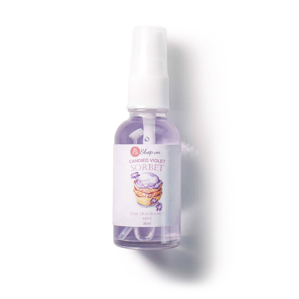 Xịt thơm body mist Bath And Body Works Candied Violet Sorbet 36ML