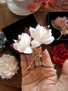 Combo 2 hoa Cài áo Magnolia (màu tự chọn)