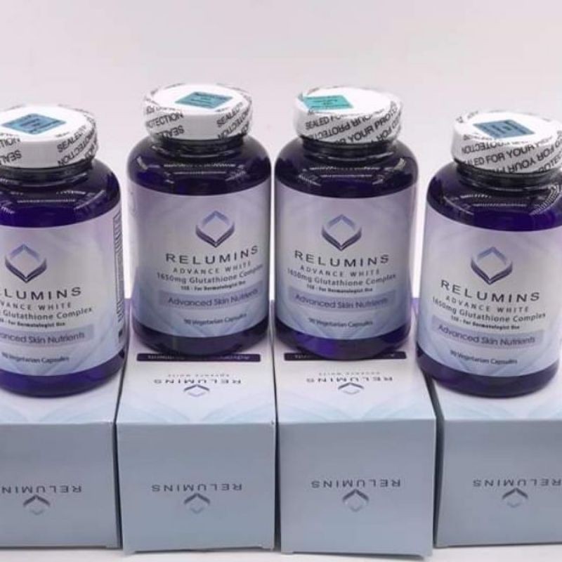 [CHÍNH HÃNG] Viên uống trắng da Relumins Advance White 1650mg 90 viên