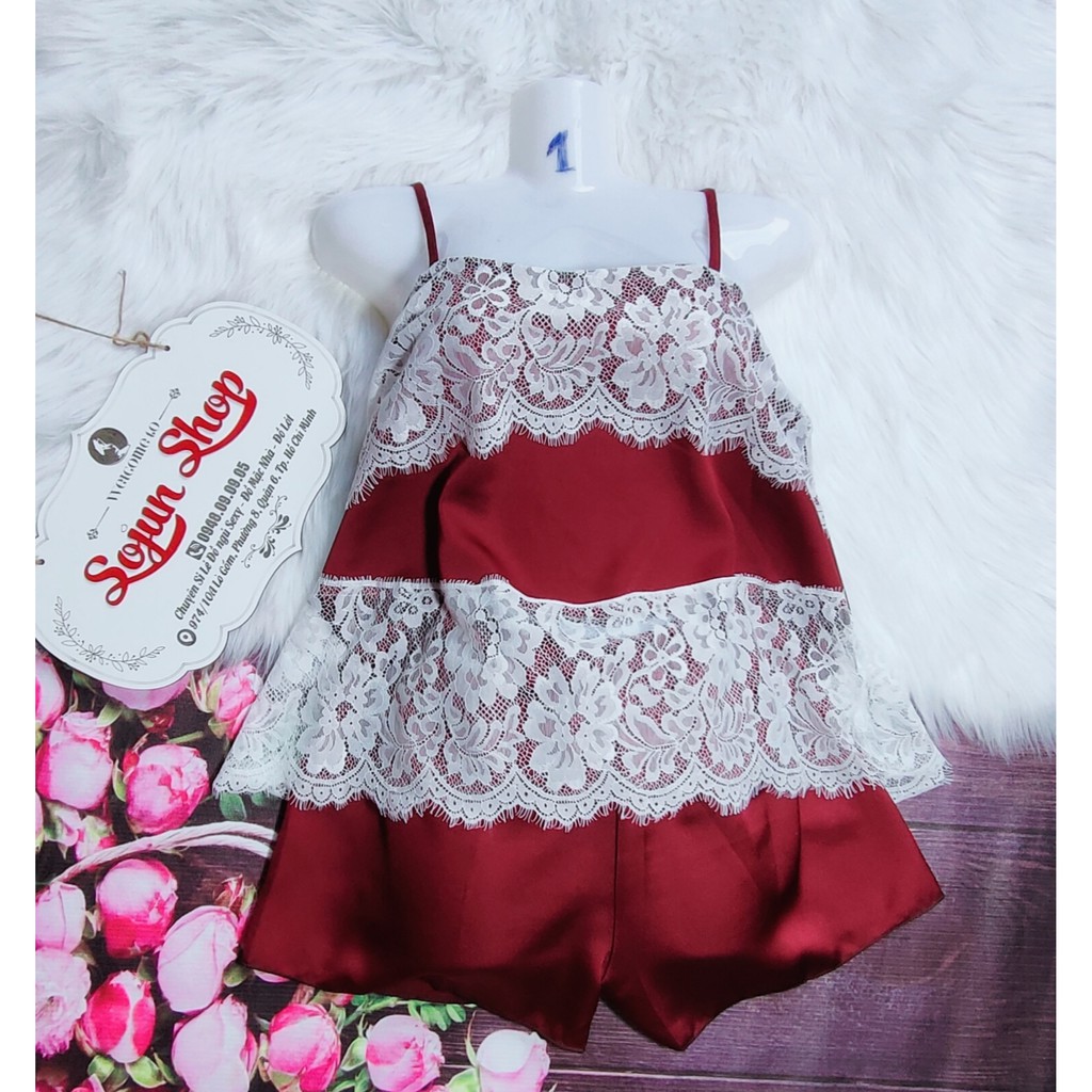 Đồ ngủ nữ ❣️❣️FREE SHIP❣️❣️ Đồ mặc nhà nữ lụa satin Freesize 40-60 kg <SALE 50%> | BigBuy360 - bigbuy360.vn