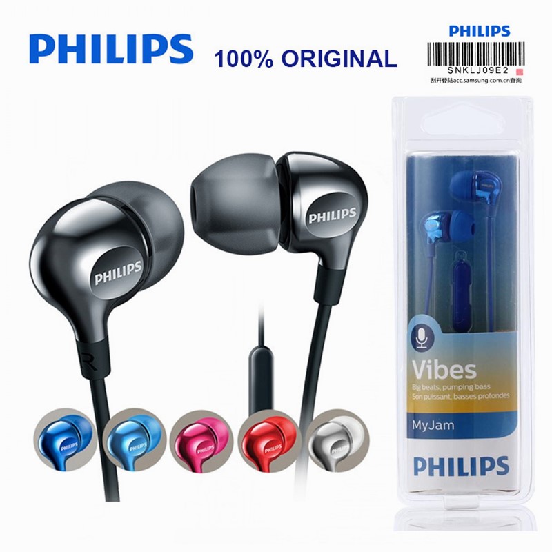 Tai Nghe Nhét Tai Philips She3705 Jack 3.5mm Âm Thanh Siêu Trầm