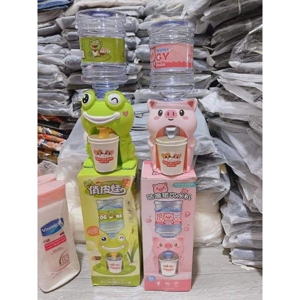 BÌNH ĐỰNG NƯỚC HOẠT HÌNH CHÚ ẾCH, HEO CON MINI