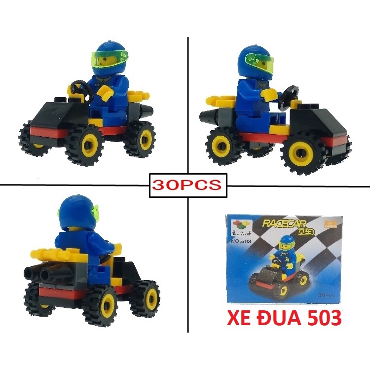 Đồ chơi lego lắp ráp mô hình xe mini giá rẻ