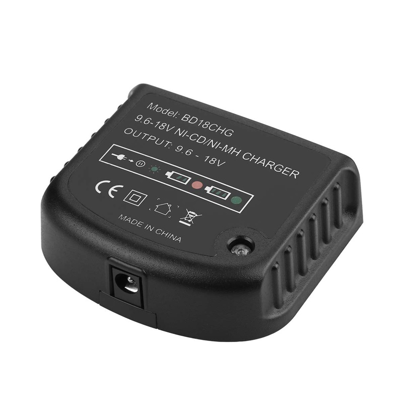 Bộ Sạc Pin NhiềuV 9.6V-18V Cho Pin Black &amp; Decker Ni-Cd Ni-Mh Hpb18 Hpb18-Ope Hpb12 Hpb14 Fsb14 Fsb18 Fs120Bx Us Plug