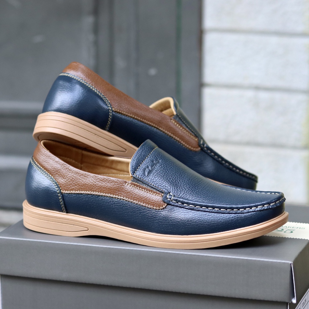Giày Clarks GCL-05 Nhập khẩu Thailand chính hãng . Da bò thật 100%, bảo hành chính hãng lên đến 24 tháng