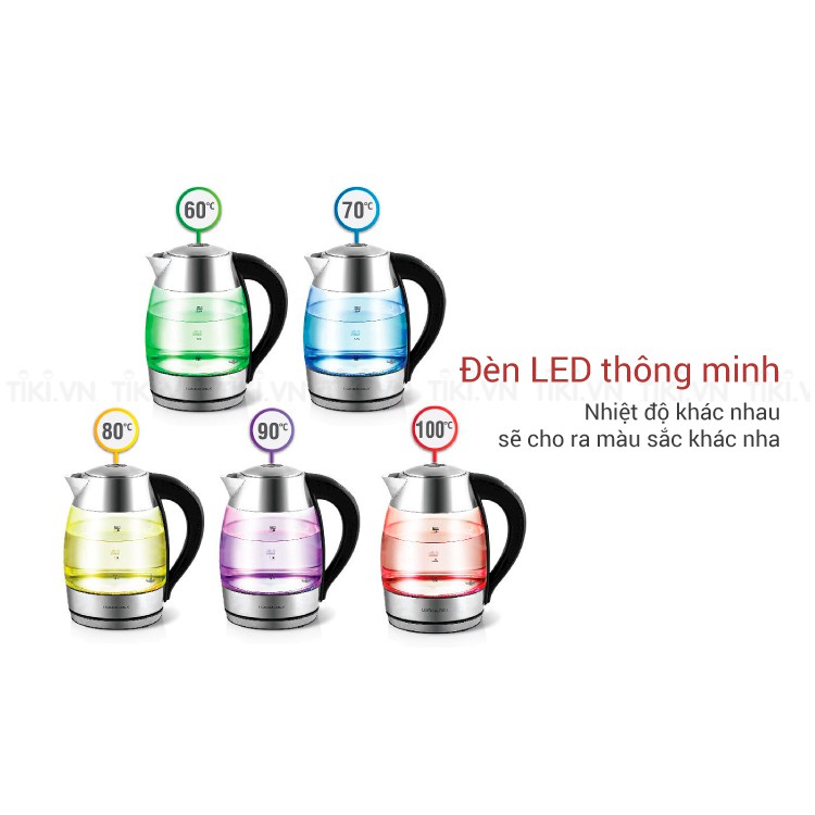 BÌNH ĐUN SIÊU TỐC THỦY TINH LOCK &amp; LOCK