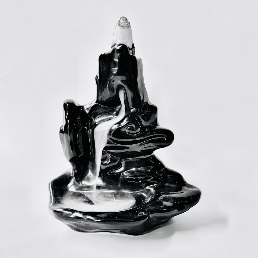 Thác Khói Trầm Hương Phong thủy 68 Tháp xông đốt trầm khói ngược cao cấp giá rẻ