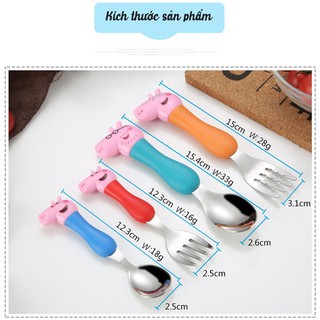 Bộ thìa dĩa heo pepa