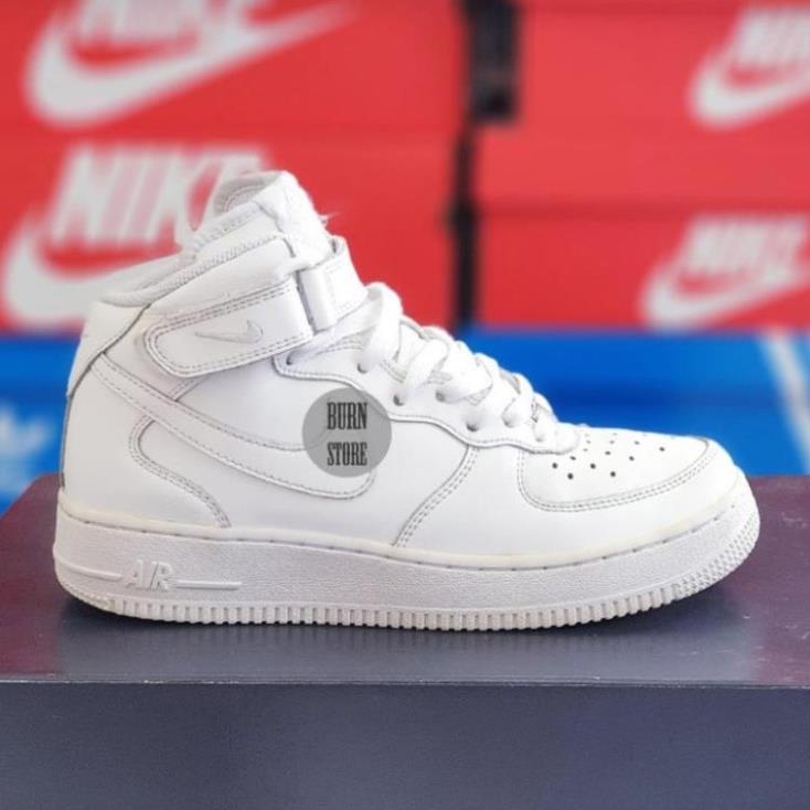 💤 Giày Nike Air Force I mid trắng, chính hãng Size 35 tới 46 🤞 🍀