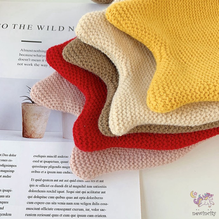 Mũ Dệt Kim Mùa Thu Dành Cho Bé Phong Cách Hàn Quốc