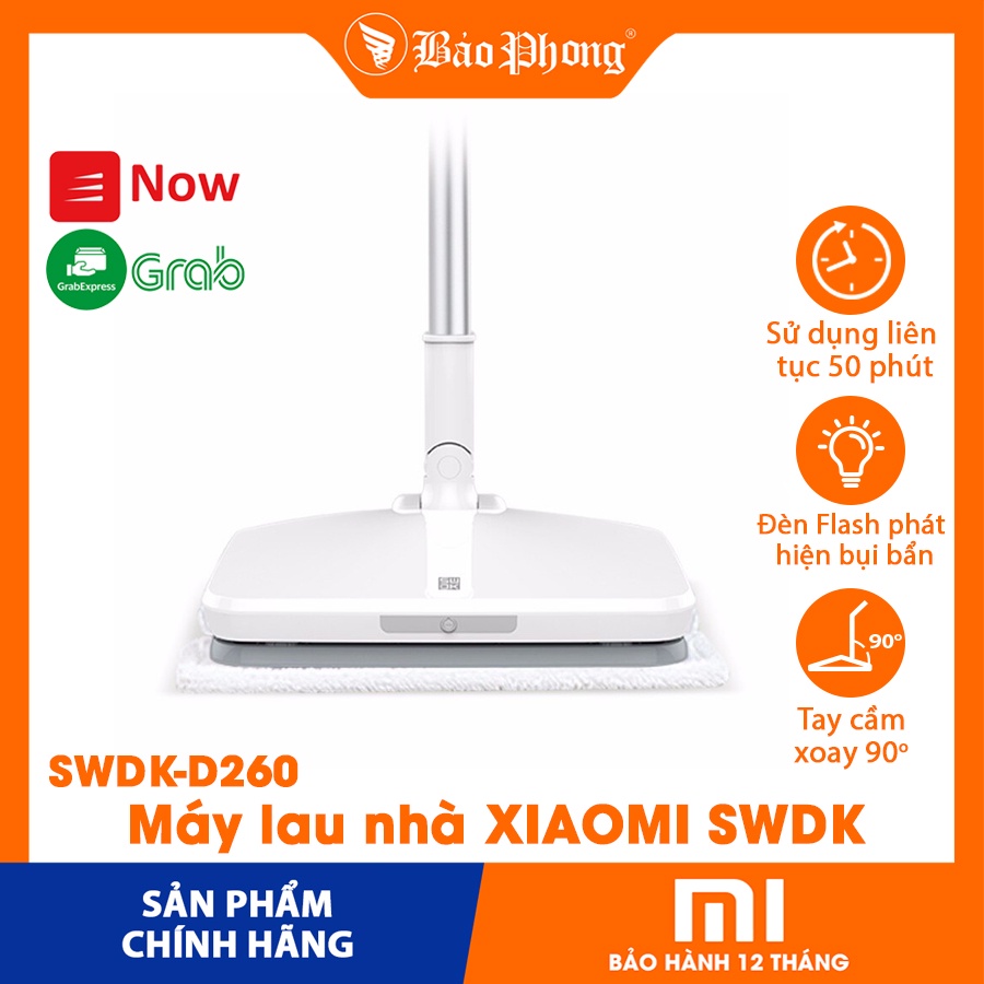 Máy lau nhà không dây XIAOMI SWDK D260 (2021) thông minh Wireless Handheld Electric Wipers