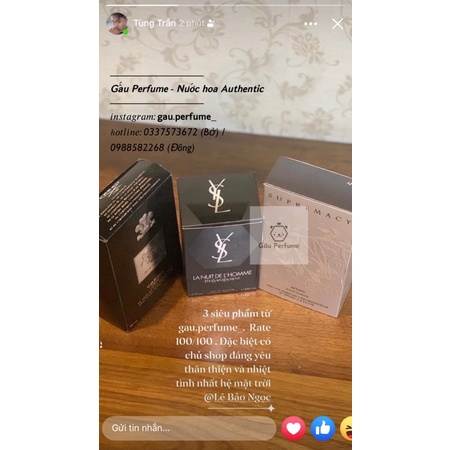 Mẫu thử/Nước hoa chiết hàng chính hãng YSL La nuit L’Homme | BigBuy360 - bigbuy360.vn