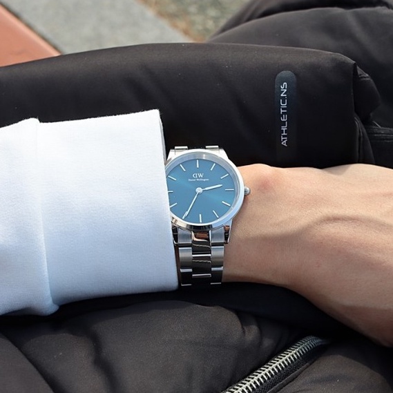 Đồng hồ nam dw ICONIC Fullbox hãng size 36 mm - 40 mm có tem check