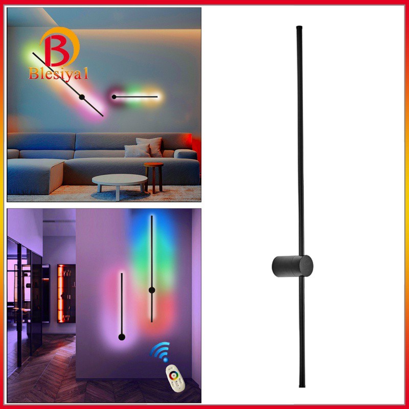 [BLESIYA1] Dimmable RGB Wall Lamp Wall Sconce for Indoor Home Bar Fixture