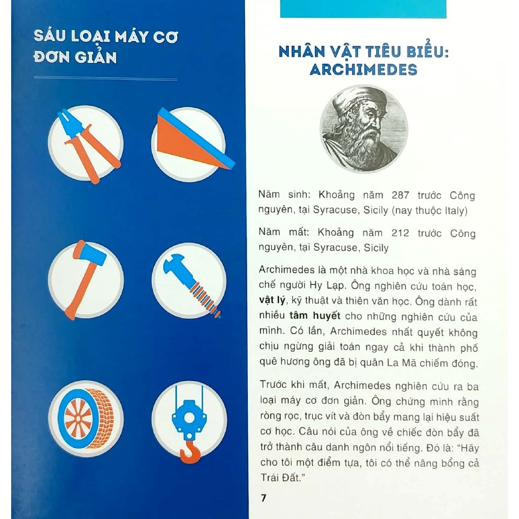 SÁCH - Em là nhà khoa học nhí - Kiến thức về những loại máy móc đơn giản dành cho trẻ em