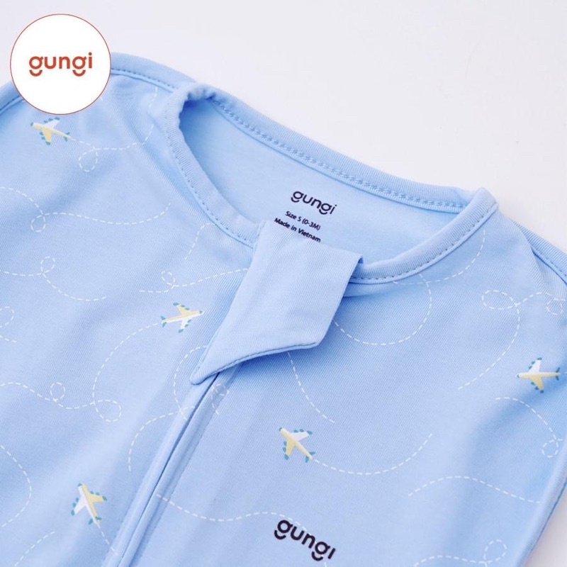 Gungi - Túi ngủ organic cotton giúp bé ngủ ngon không giật mình