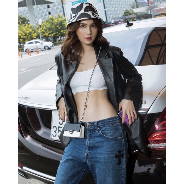 TÚI ĐEO CHÉO NHỰA MINI SIZE 12CM MIX ĐEN TRẮNG CẦM NẶNG TAY FULLBOX SMANO BAGS HOẢ TỐC
