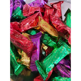 kẹo đậu phộng xốp đủ vị đủ màu 500gr HSD:2025