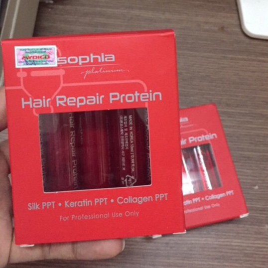 Sophia Protein Repair phục hồi tóc hư nát 13mlx10