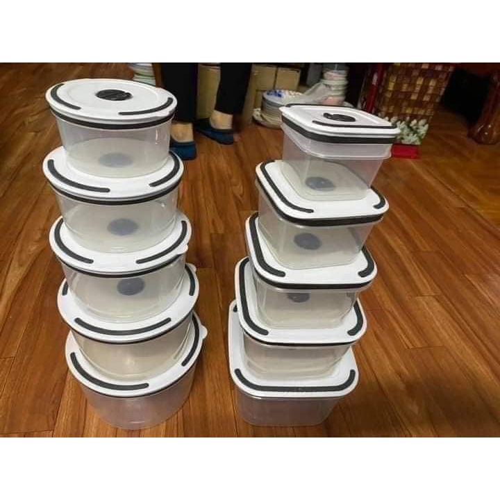 SET HỘP 5 MÓN VUÔNG- TRÒN- CHỮ NHẬT