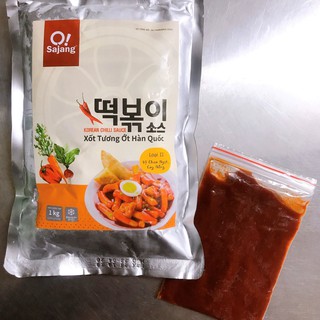 Sốt nấu TOKBOKKI Hàn Quốc vị chua ngọt cay nồng loại 2 gói 100gr