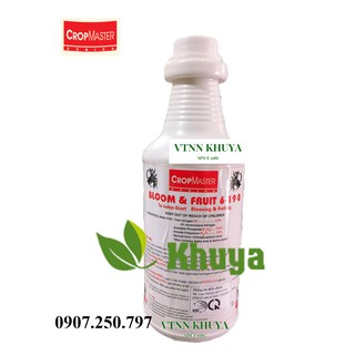 Mua Phân bón lá Bloom Fruit 6-19-0 chai 500ml Kích thích ra hoa và Đậu trái
