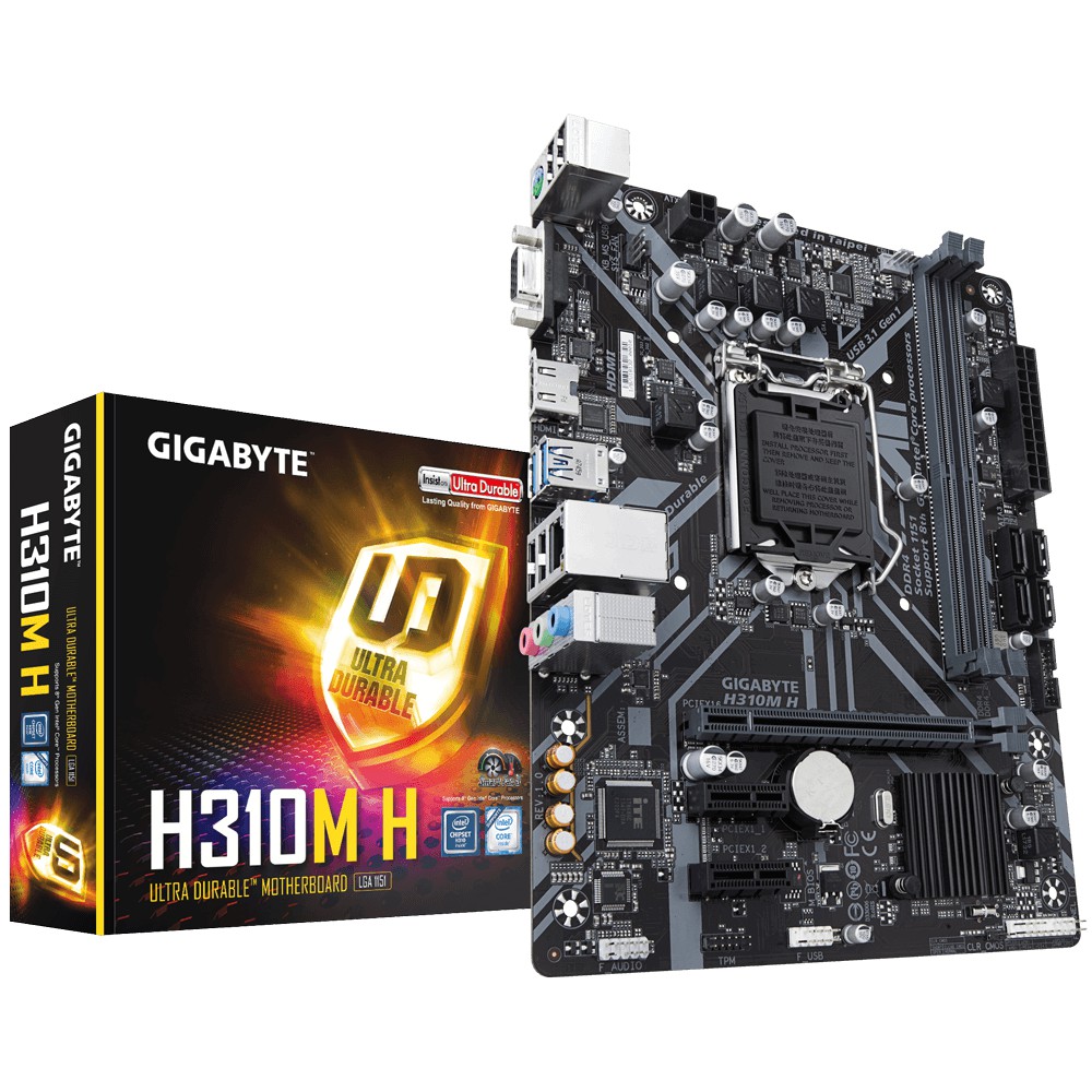 Bo mạch chủ Main Gigabyte H310M-H 2.0 - New - BH 36T - chính hãng Gigabyte