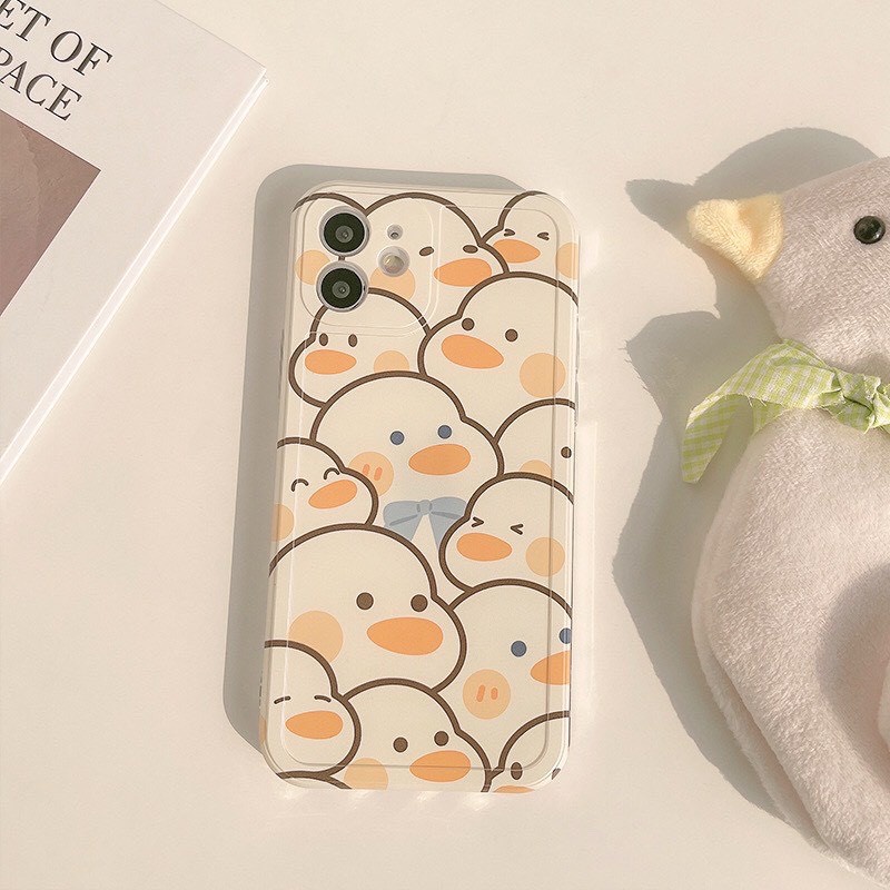 ỐP IPHONE - Hình Con Vịt Siêu Dễ Thương Dành Cho IP 11 12 ProMax Pro X Xs Xr XsMax 7 8 Plus
