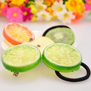 Cột tóc hoa quả