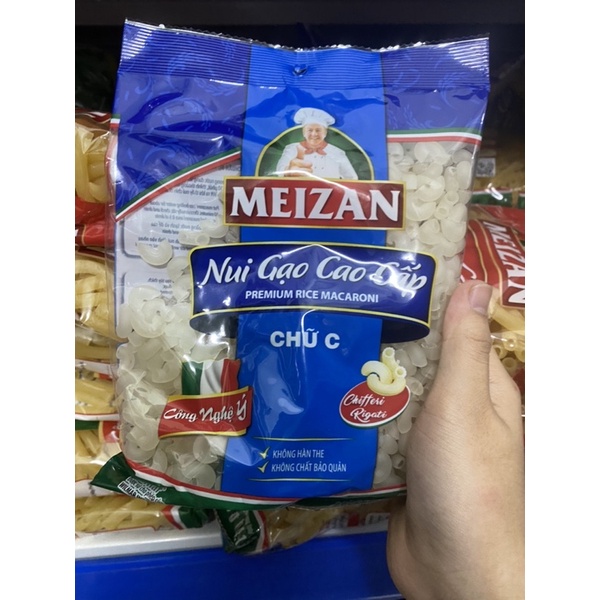 Nui safaco 400g, nui gạo , nui Meizan 400g,500g