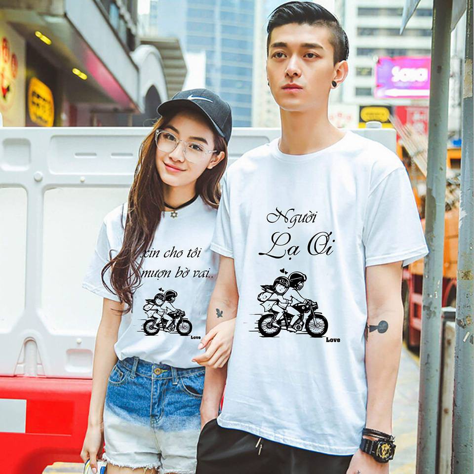 ÁO THUN CẶP YÊU  THƯƠNG