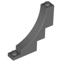 Gạch Lẻ Hàng Mới Vòm 1 x 5 x 4 Đảo ngược
