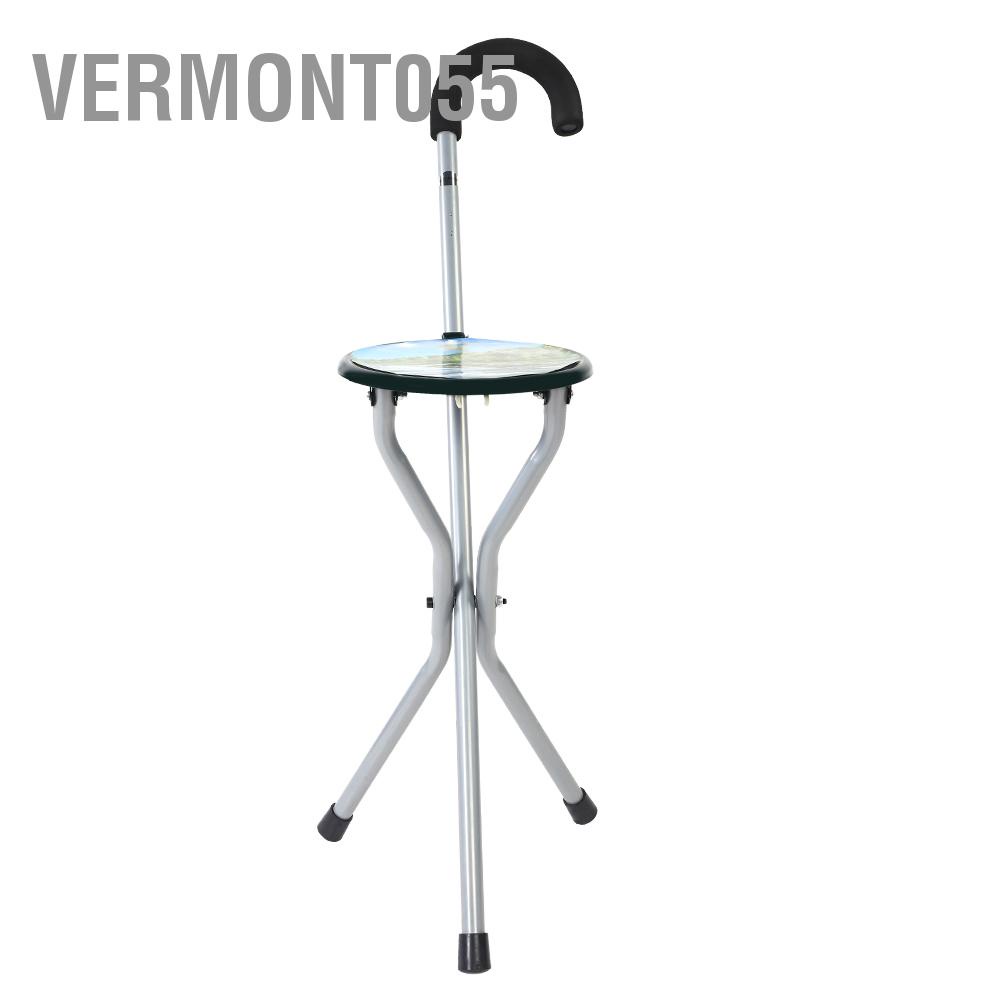 Có thể bán buôn Ghế đi bộ chân máy có thể gập lại di động ngoài trời Vermont055 Hàng giao ngay