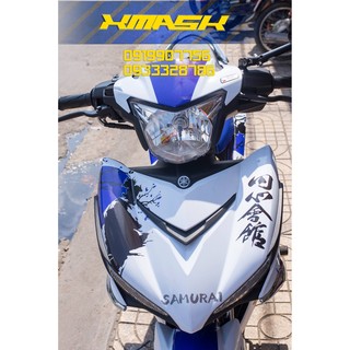  Decal Tem Trùm Xe Exciter 150 Mẫu Samurai Chiến Binh