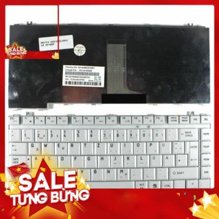 Bàn phím laptop Toshiba Satellite A200 M200 đen/trắng  [ Hàng zin]