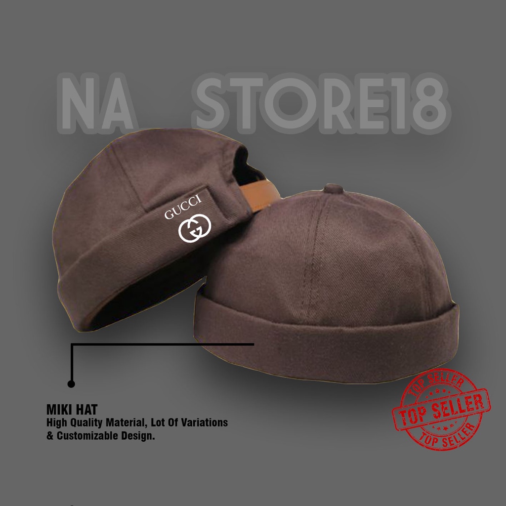 Nhập Khẩu Chất Lượng Cao Mũ GUCCI PECI MIKI GUCCI HIJRAH Miiki GUCCI GAUL Tùy Chỉnh