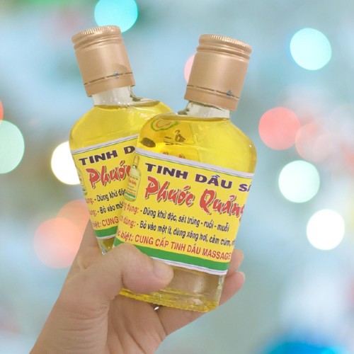 Tinh dầu xả đuổi muỗi, côn trùng cắn Phước Quảng 100ml
