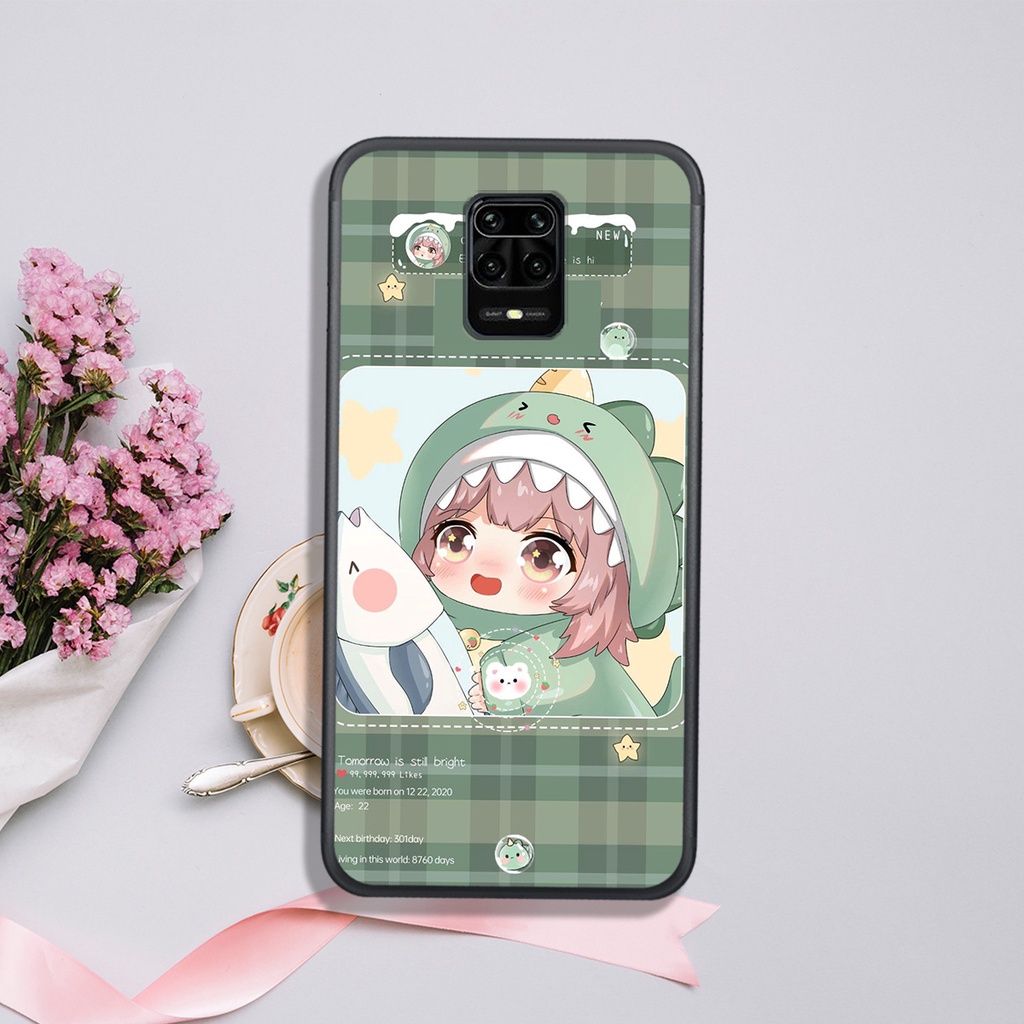 [HOT]ỐP XIAOMI REDMI NOTE 9 - REDMI NOTE 9S  , IN HÌNH KHỦNG LONG CHIBI SIÊU DỄ THƯƠNG.