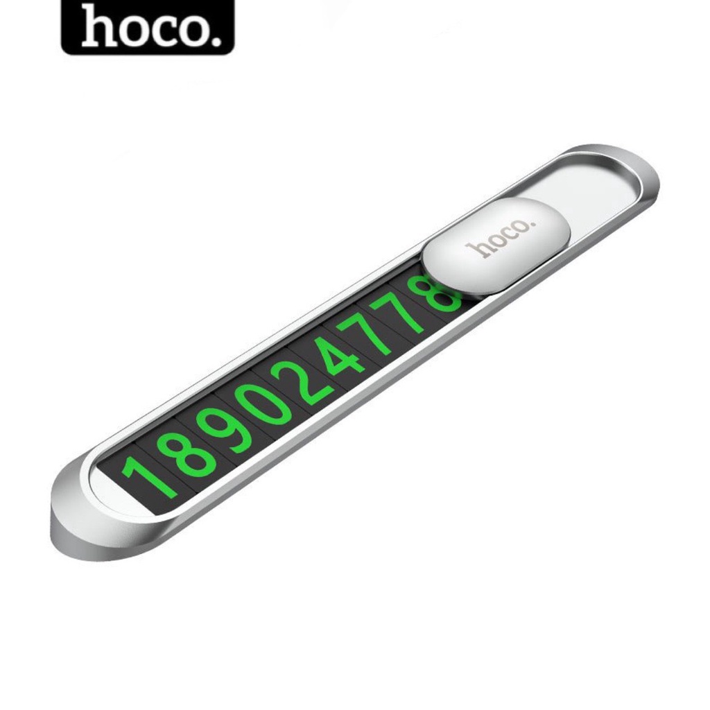 Bảng ghi số điện thoại trên ô tô Hoco có 5 dãy số từ 0 tới 9 dùng trên xe hơi oto hocomall