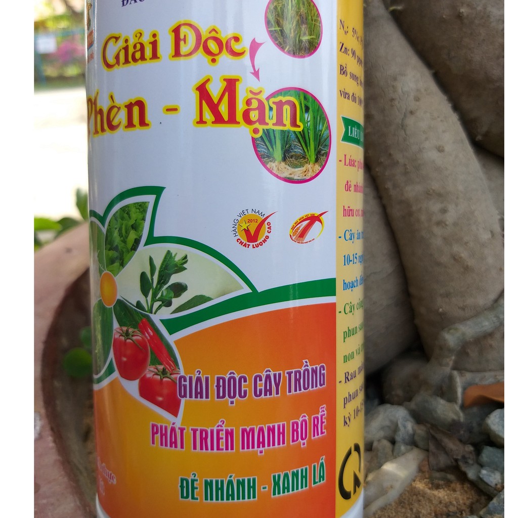 Phân Bón Lá Giải Độc Phèn Mặn (chai 500ml)