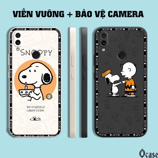 Ốp lưng Xiaomi Redmi Note 7 / Note 7 Pro / Note 7s in hình chú chó dễ thương cạnh viền vuông có bảo vệ camera