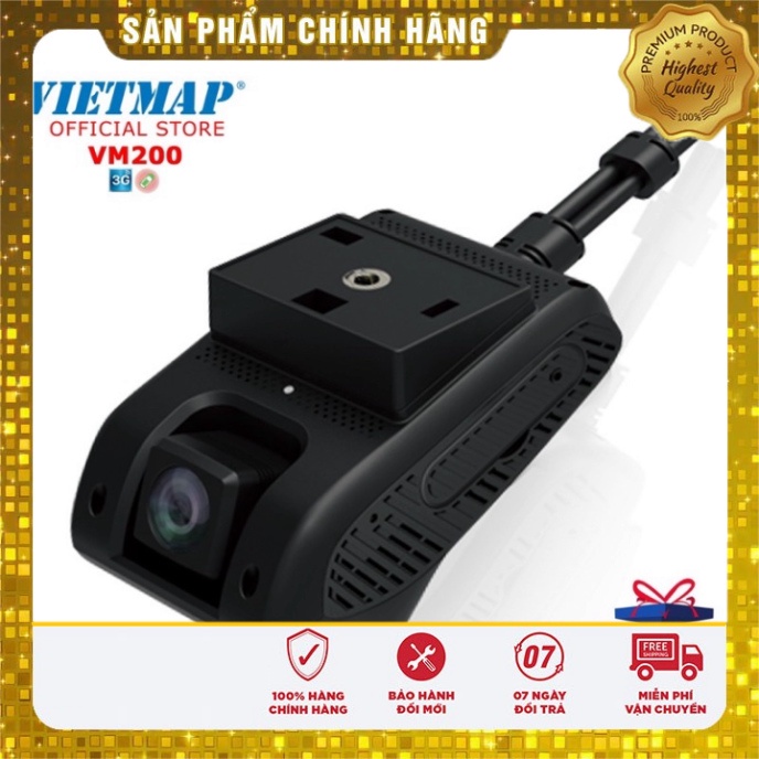 Vietmap Icam VM200- Camera Hành Trình Giám Sát Hành Trình- Truyền hình từ xa- Phát Wifi