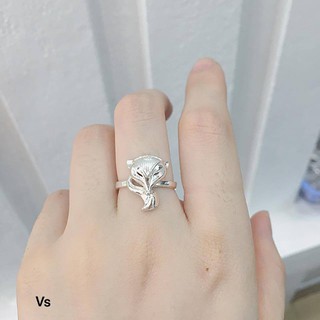 Nhẫn hồ ly dáng mới bạc ta [ GIÁ TỐT ]